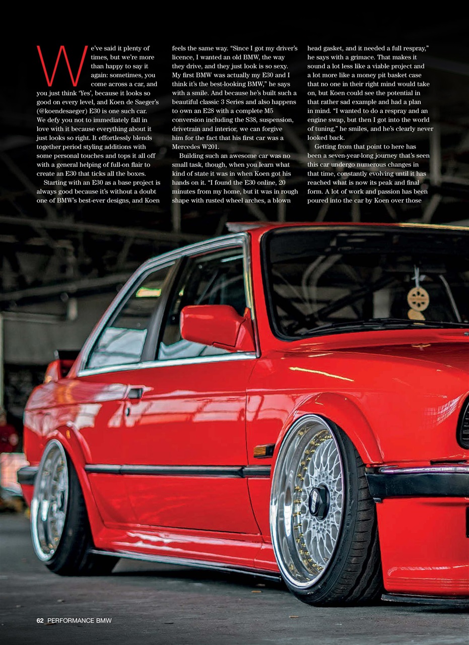 Performance BMW Preview Pages