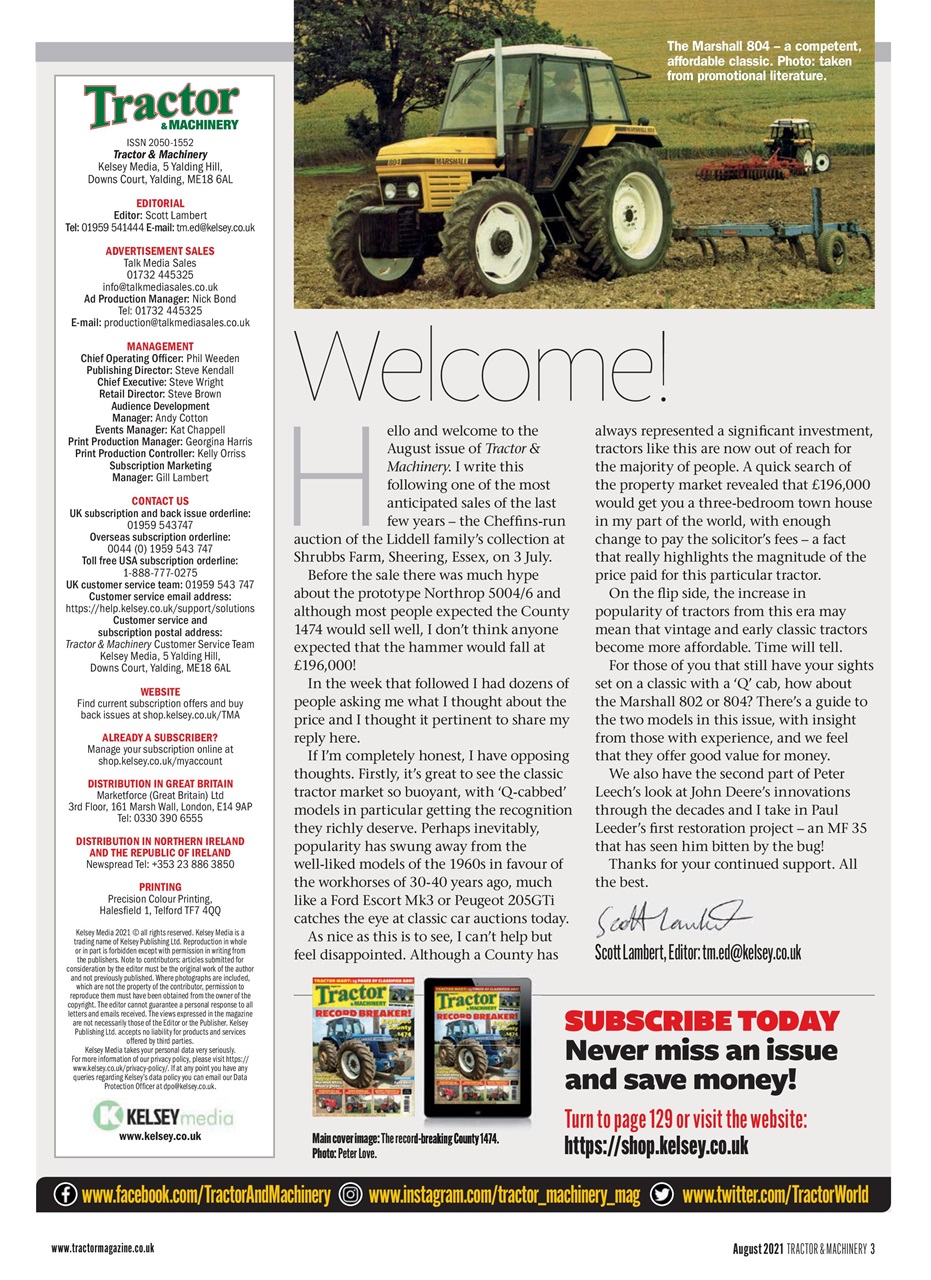 Tractor & Machinery Preview Pages
