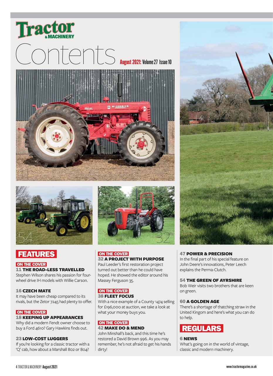 Tractor & Machinery Preview Pages