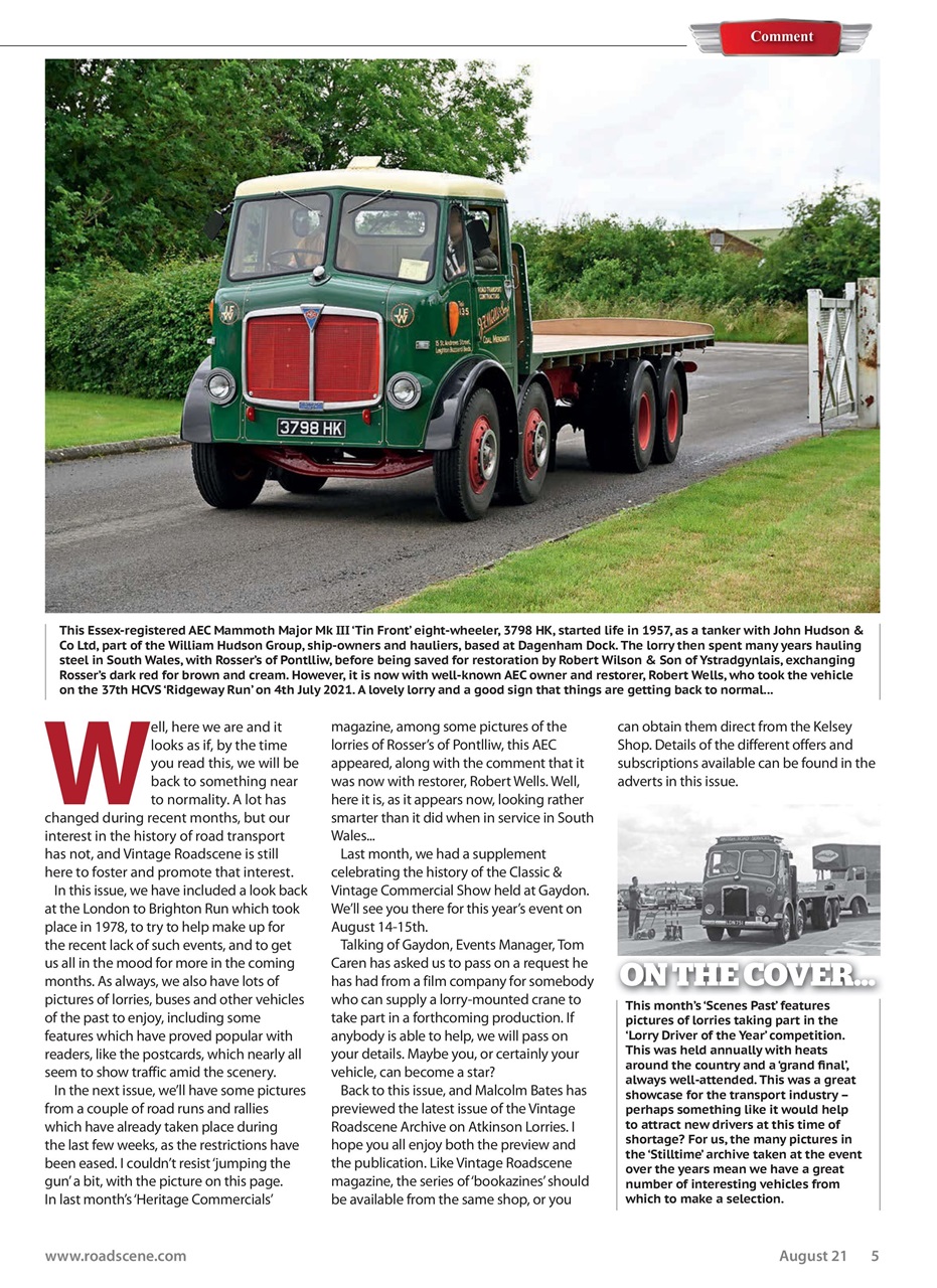 Vintage Roadscene Preview Pages