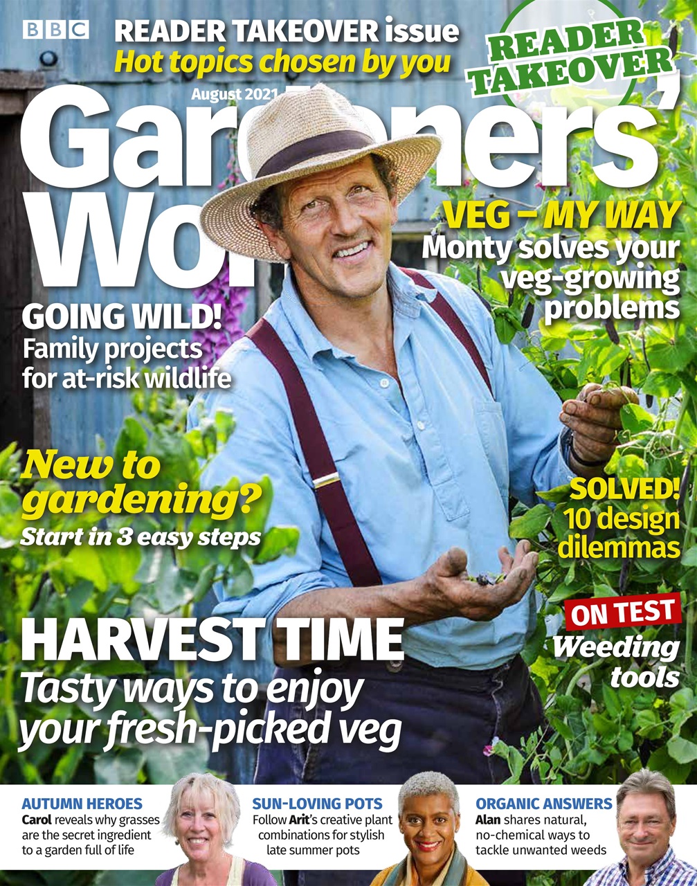 BBC Gardeners’ World Magazine Preview Pages