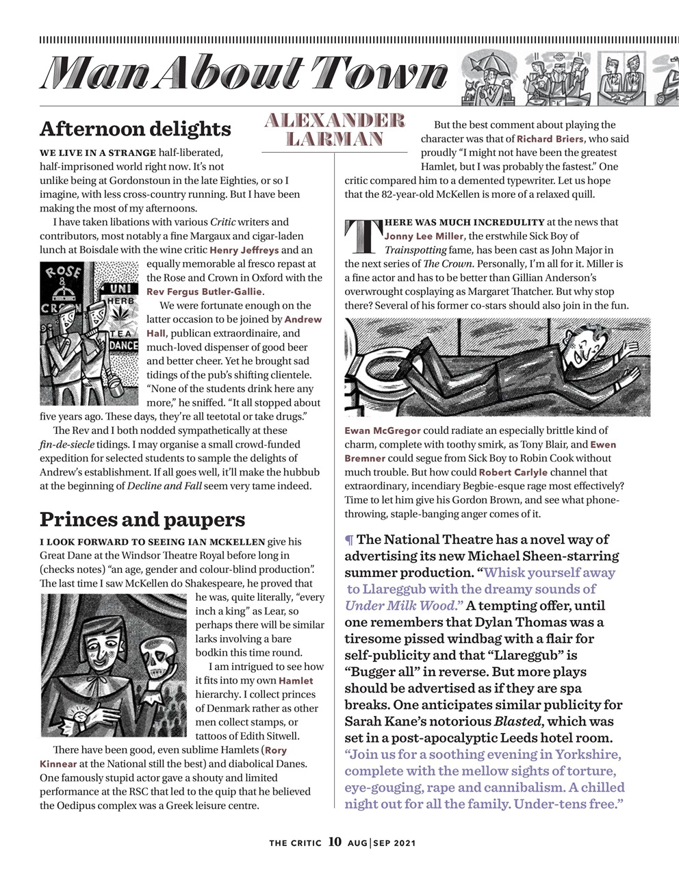 The Critic Preview Pages