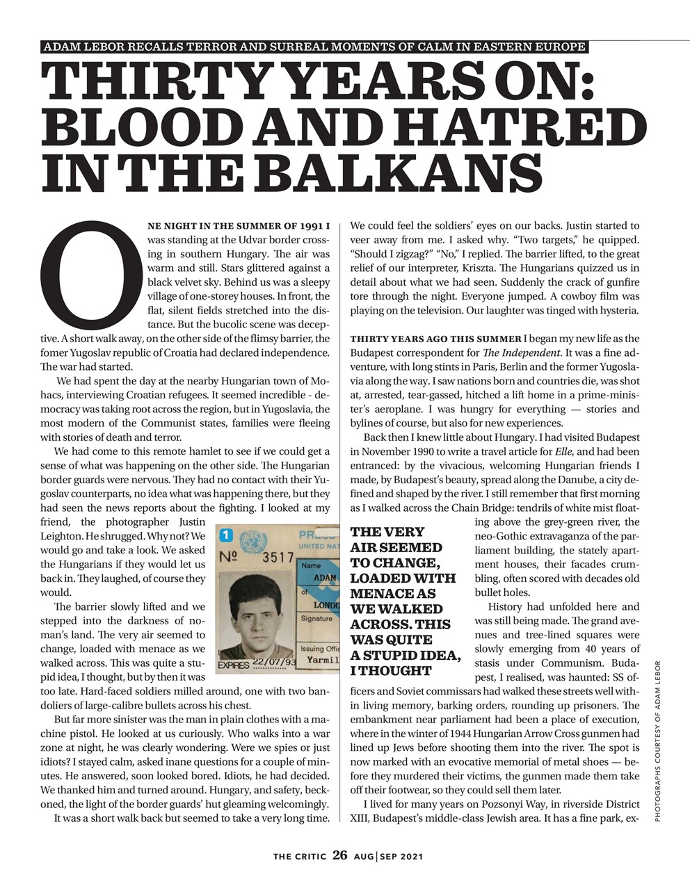 The Critic Preview Pages