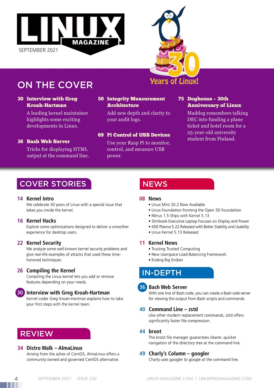 Linux Magazine Preview Pages
