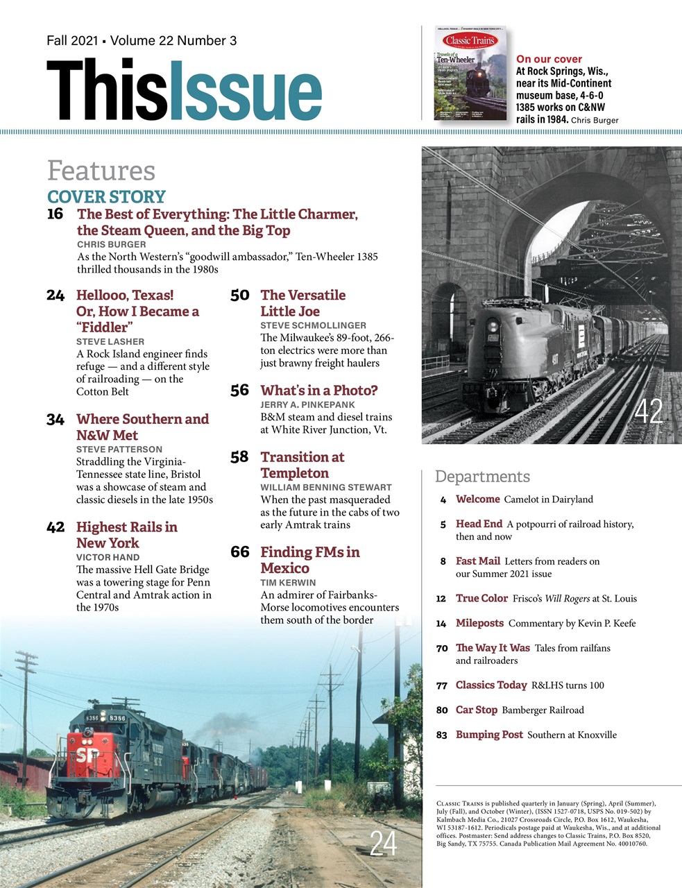 Classic Trains Preview Pages