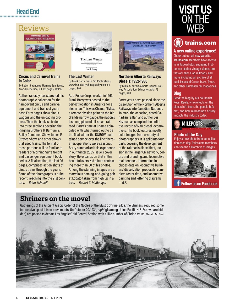 Classic Trains Preview Pages