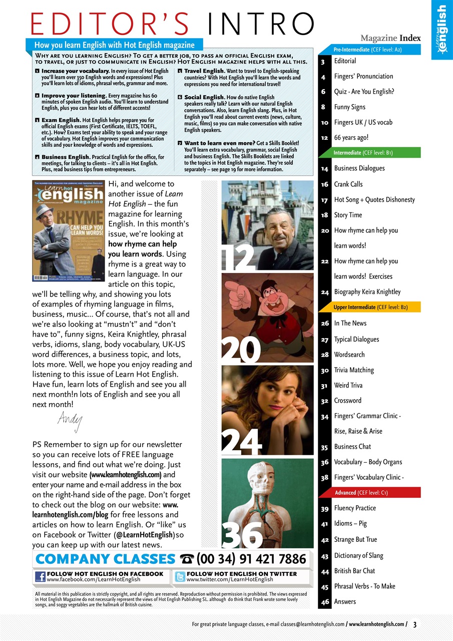 Learn Hot English Preview Pages