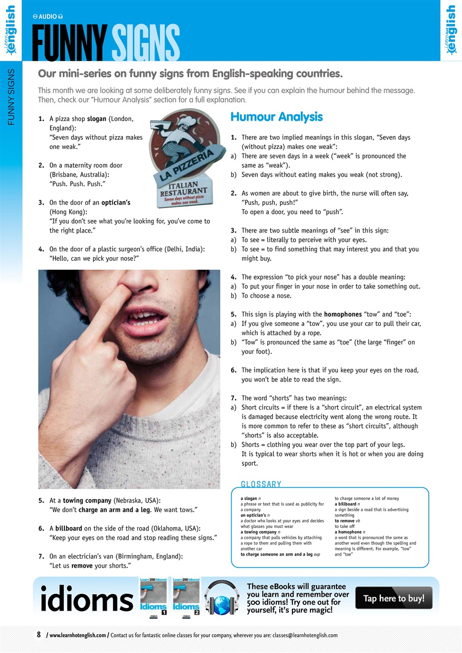 Learn Hot English Preview Pages
