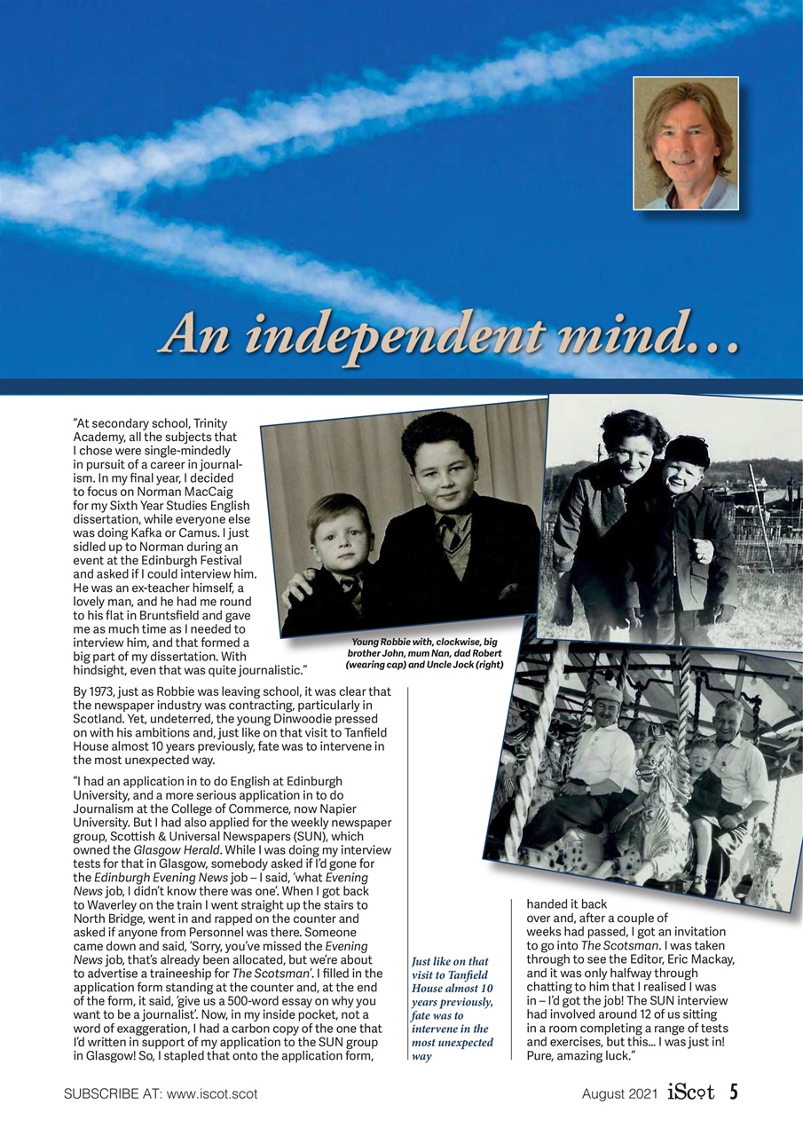 iScot Magazine Preview Pages