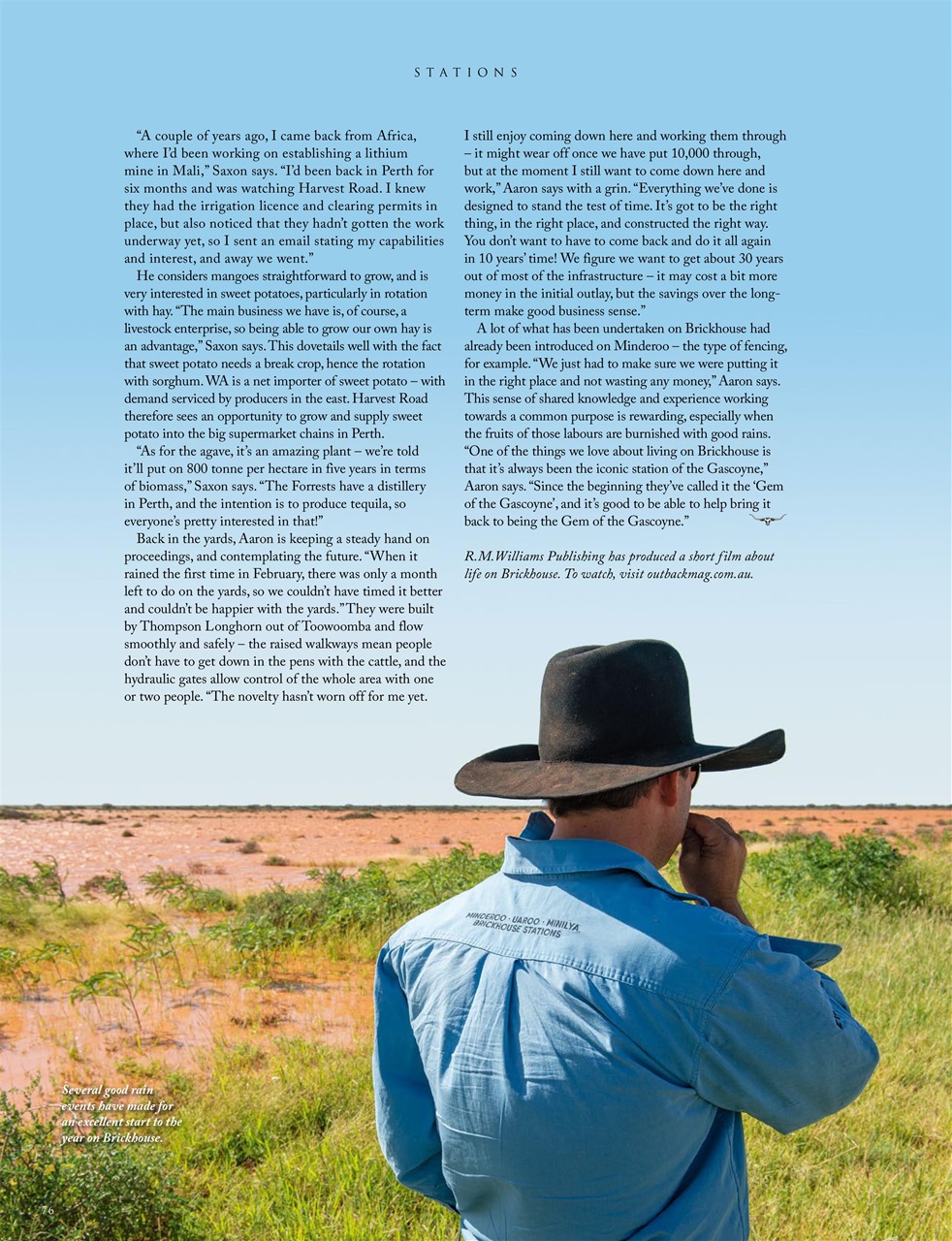 OUTBACK Magazine Preview Pages