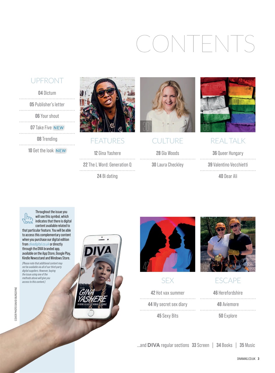 DIVA Magazine Preview Pages