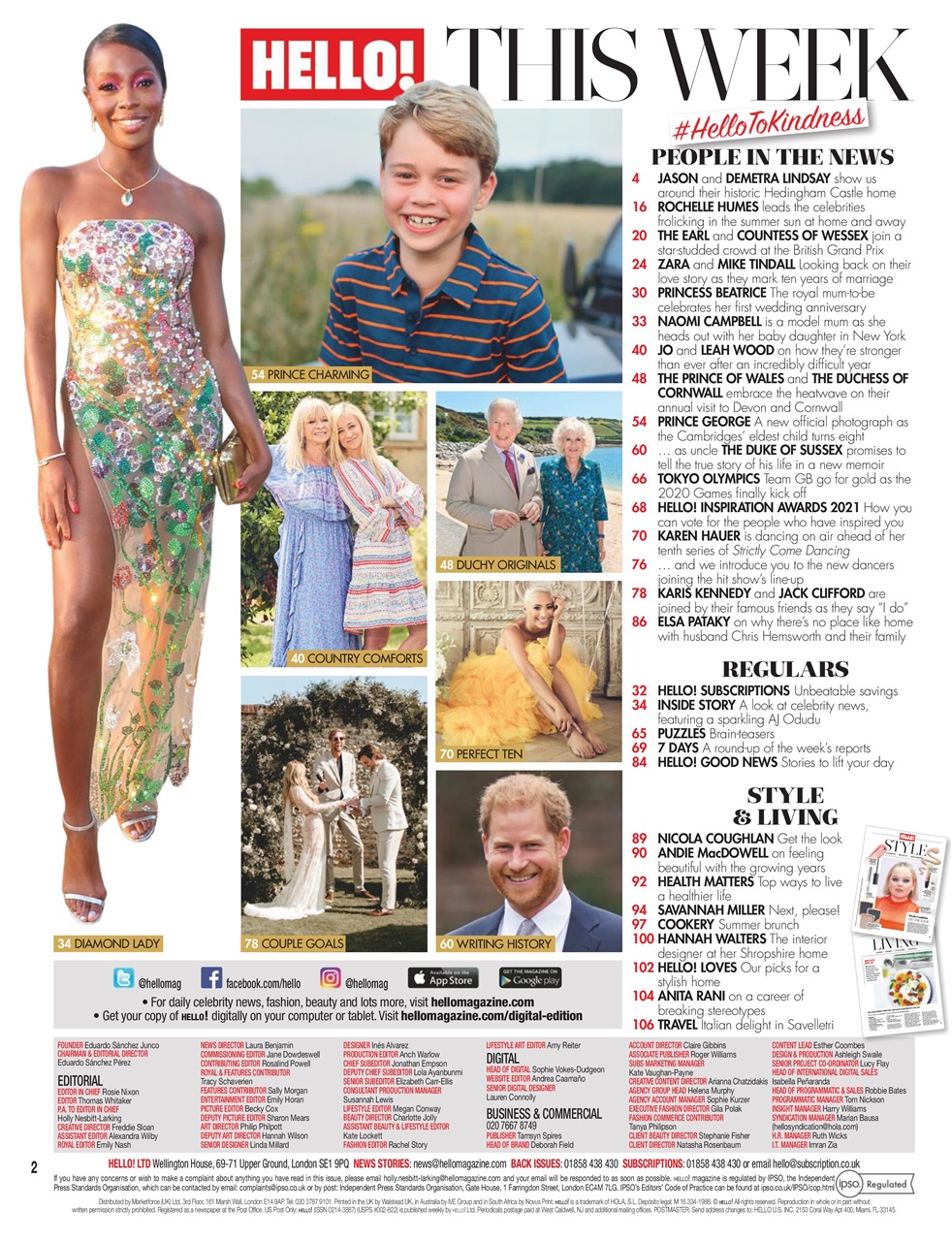 Hello! Magazine Preview Pages