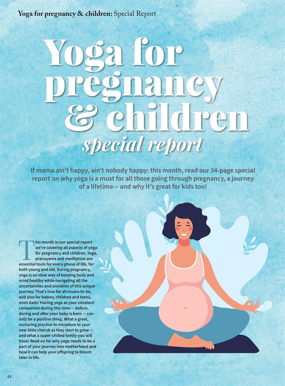 OM Yoga Magazine Preview Pages