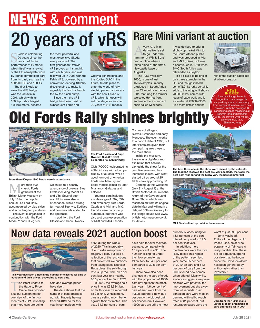 Classic Car Buyer Preview Pages