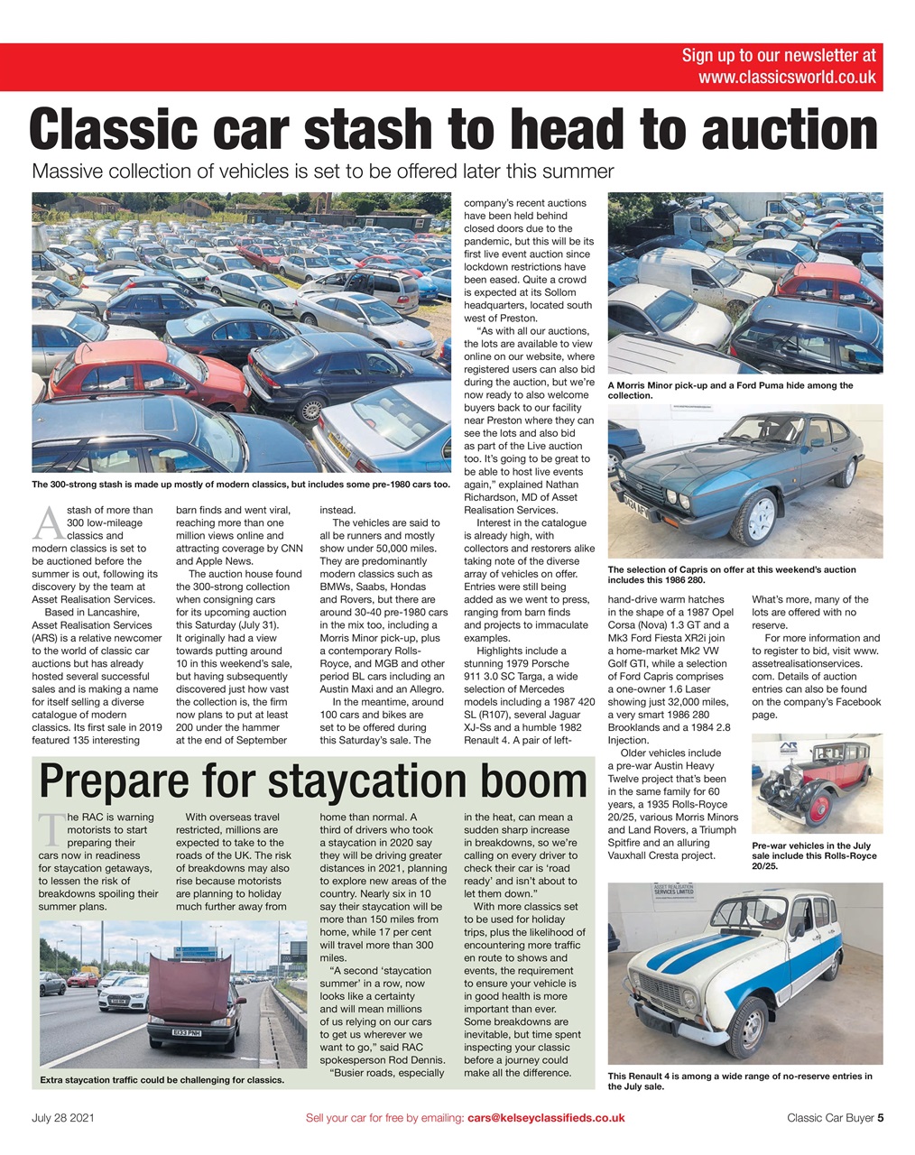 Classic Car Buyer Preview Pages