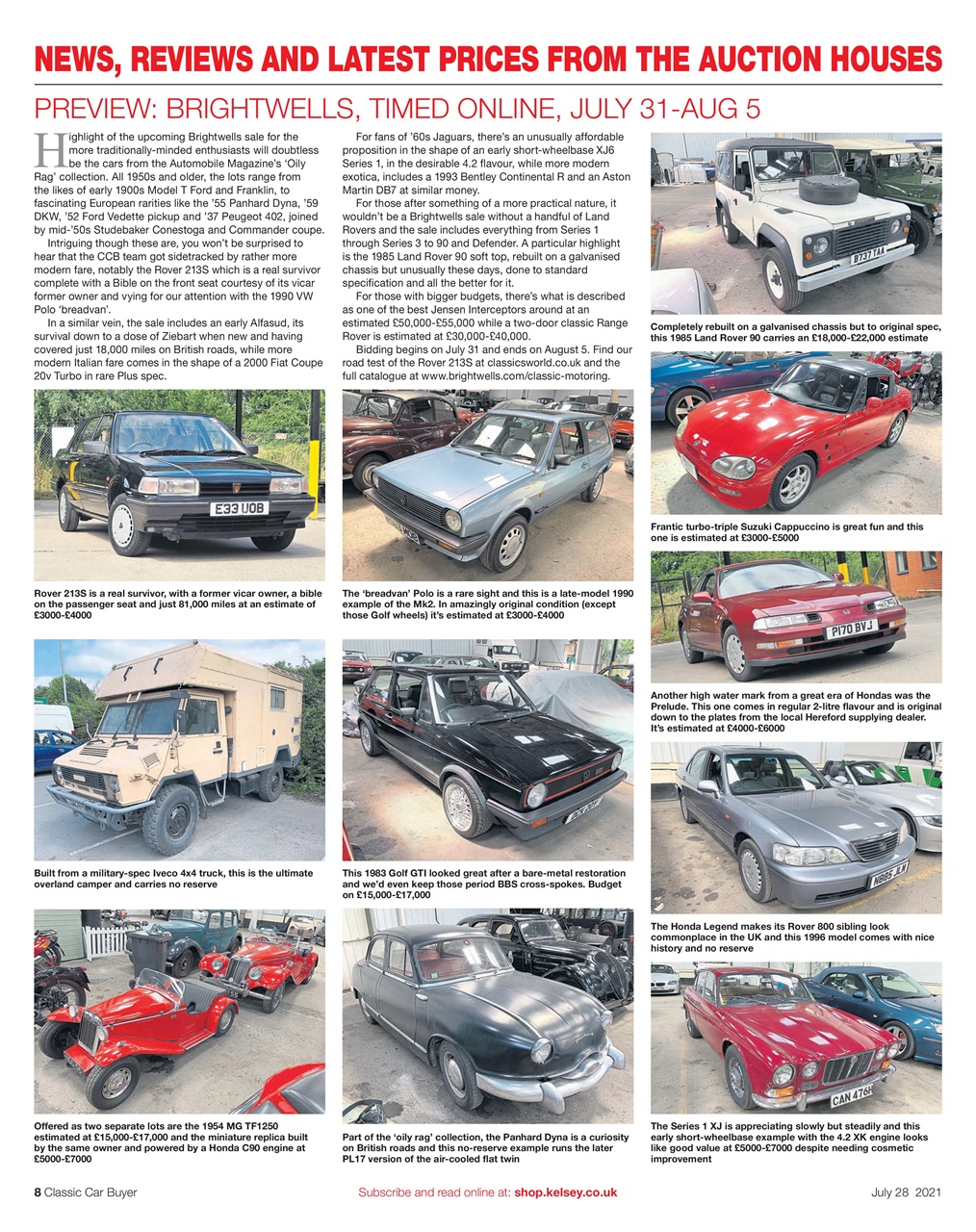 Classic Car Buyer Preview Pages