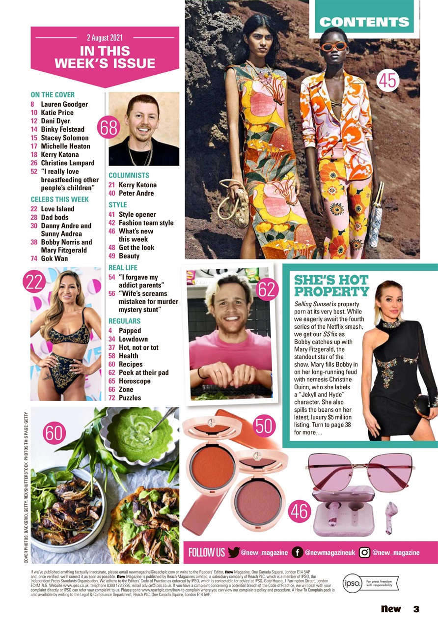 New Magazine Preview Pages