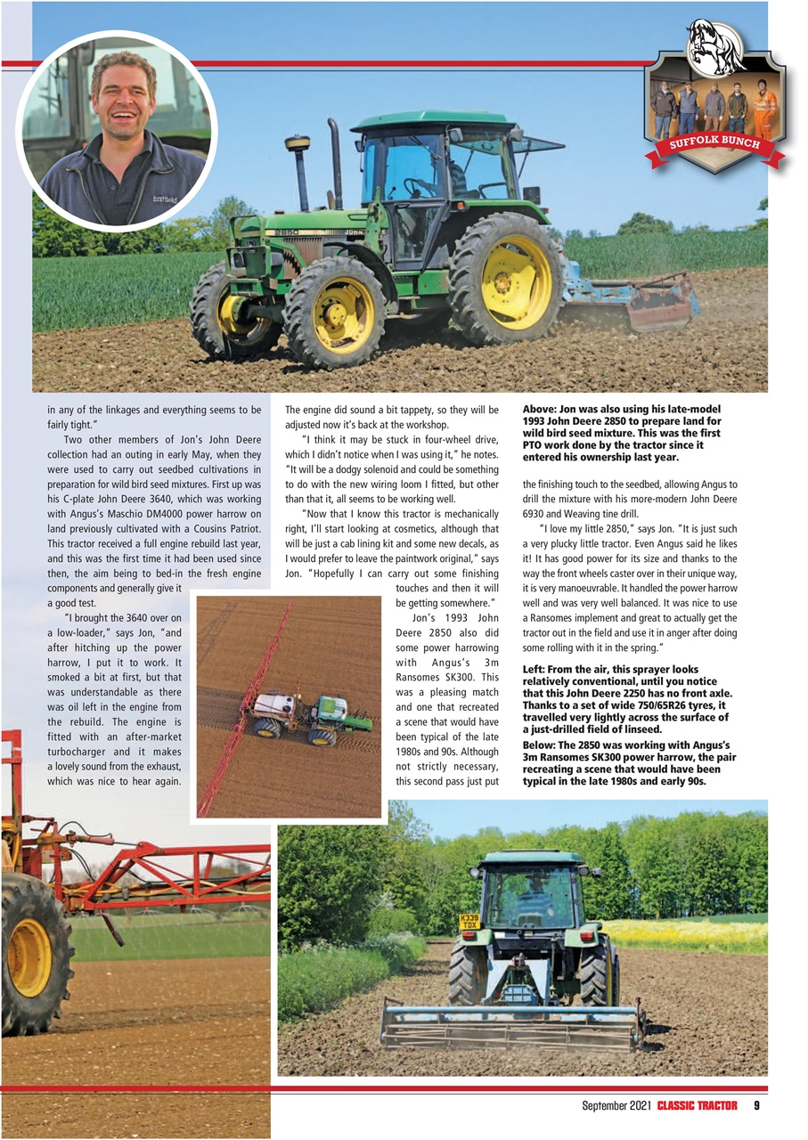 Classic Tractor Preview Pages