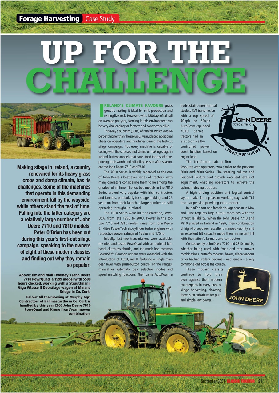 Classic Tractor Preview Pages