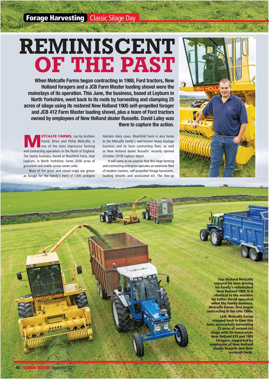 Classic Tractor Preview Pages