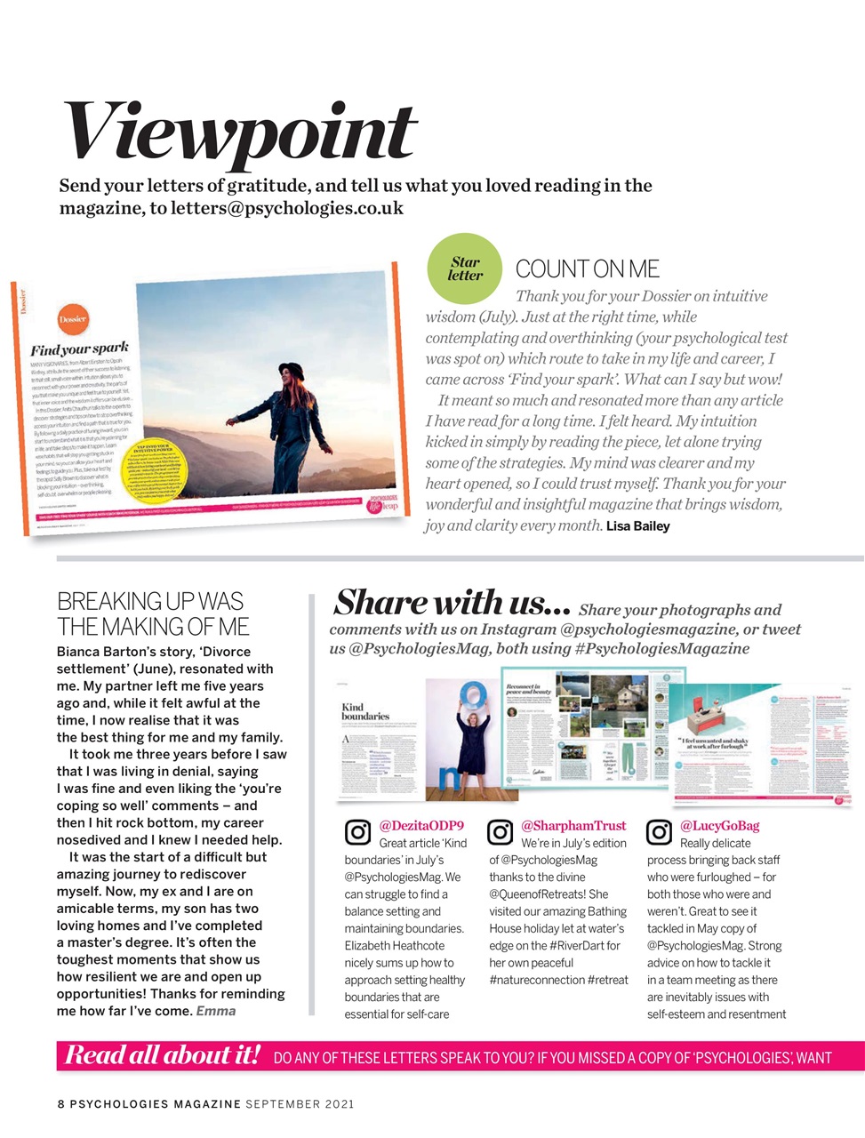 Psychologies Preview Pages