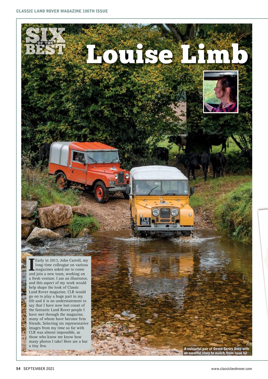 Classic Land Rover Magazine Preview Pages