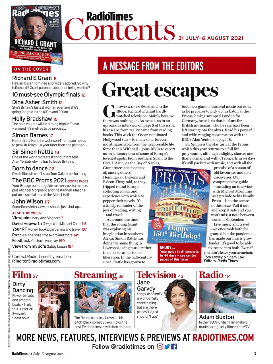 Radio Times Preview Pages