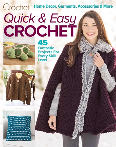 SIP Crochet! Quick & Easy Crochet Late Autumn 2021 issue SIP Crochet! Quick & Easy Crochet Late Autumn 2021