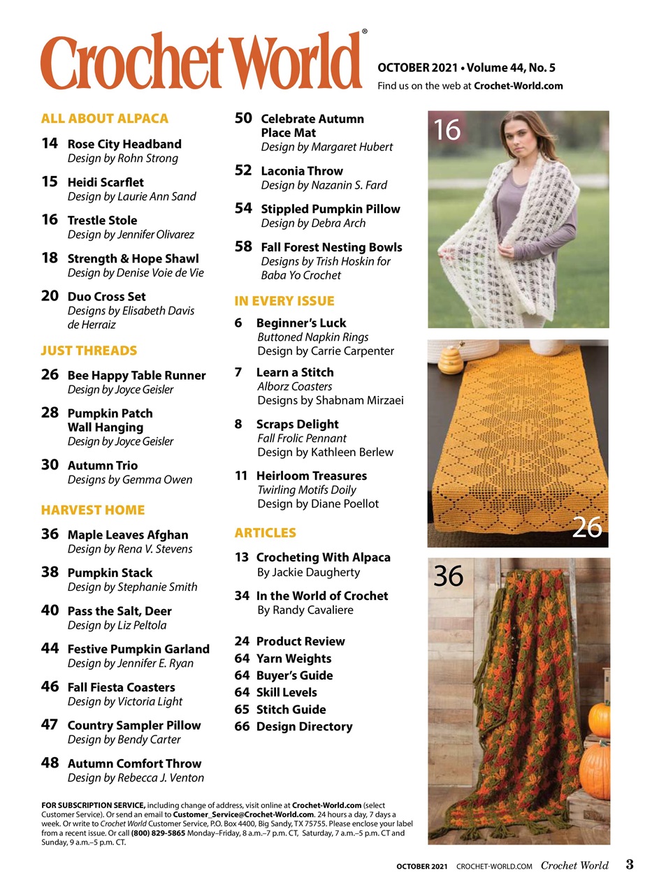 Crochet World Preview Pages