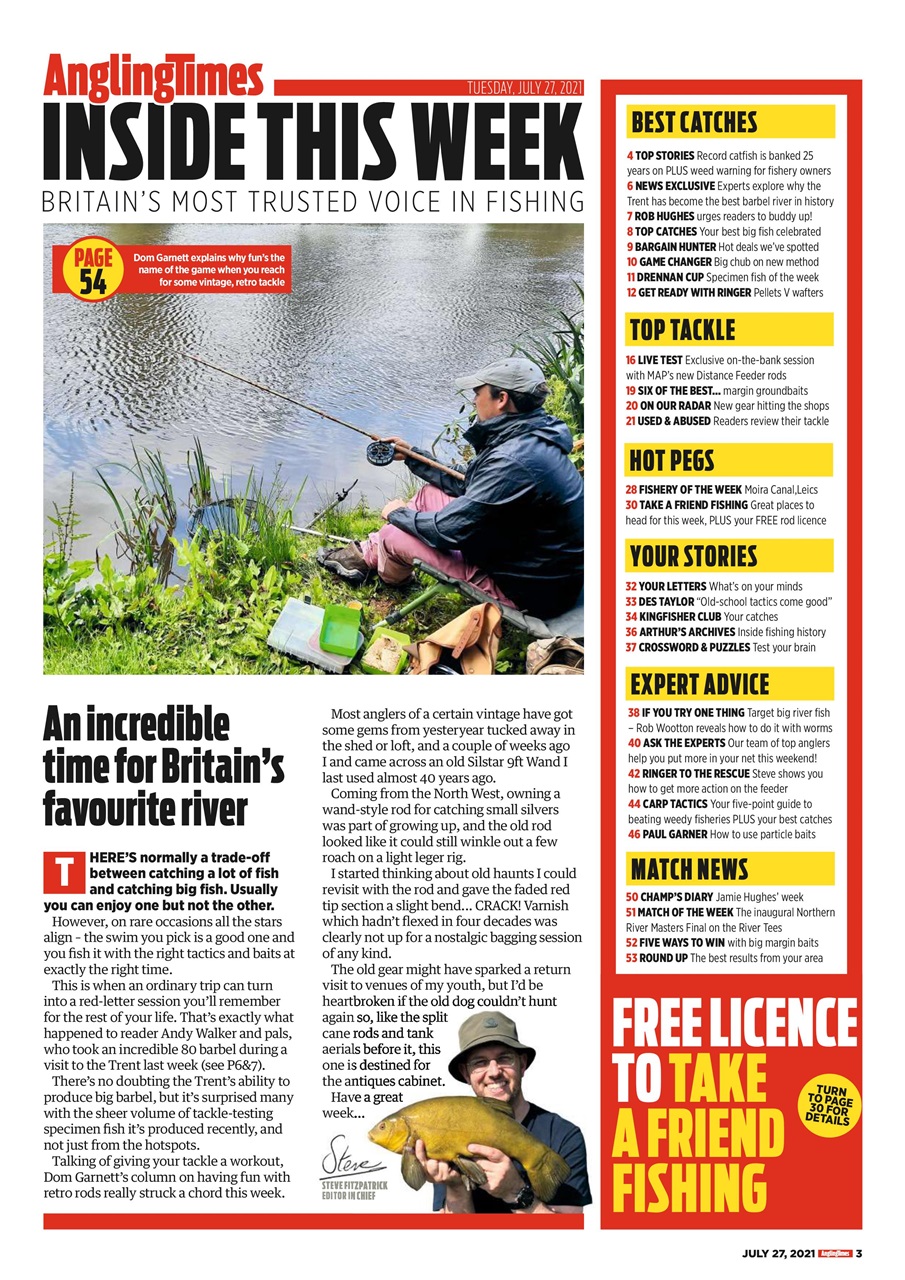 Angling Times Preview Pages