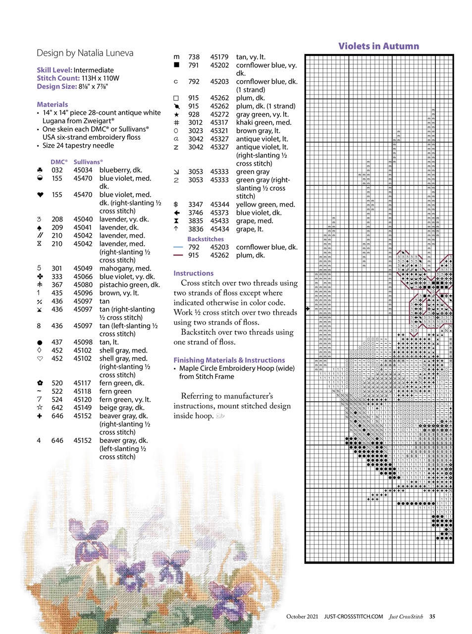 Just CrossStitch Preview Pages