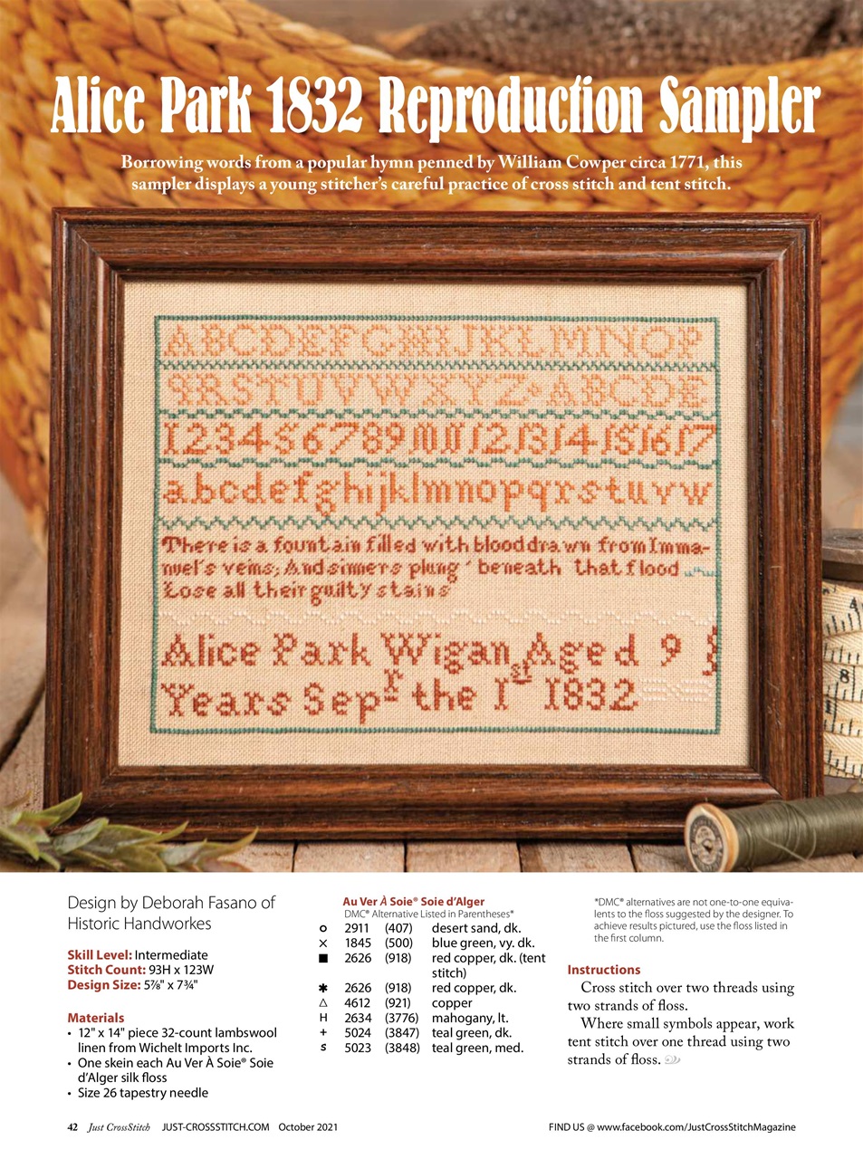 Just CrossStitch Preview Pages