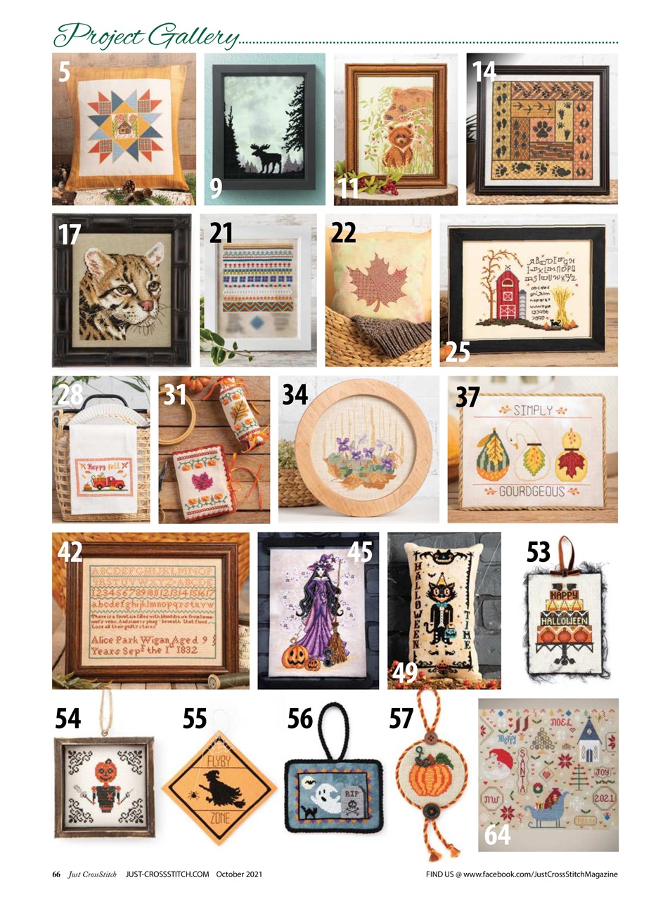 Just CrossStitch Preview Pages