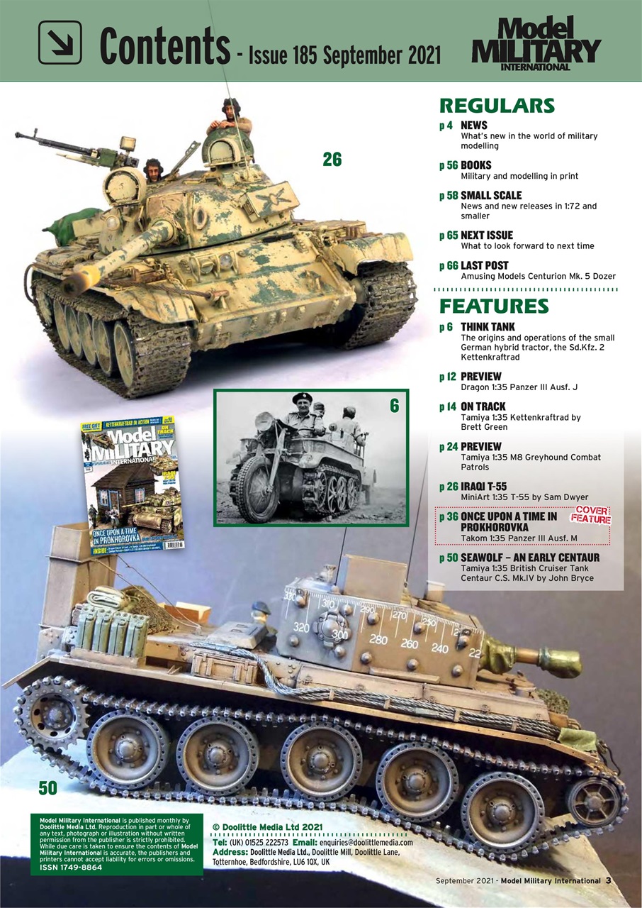 Military Modelling International Magazine Preview Pages