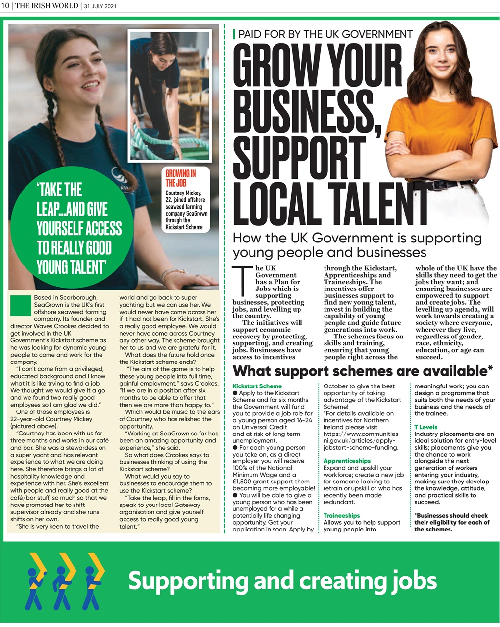 Irish World Preview Pages