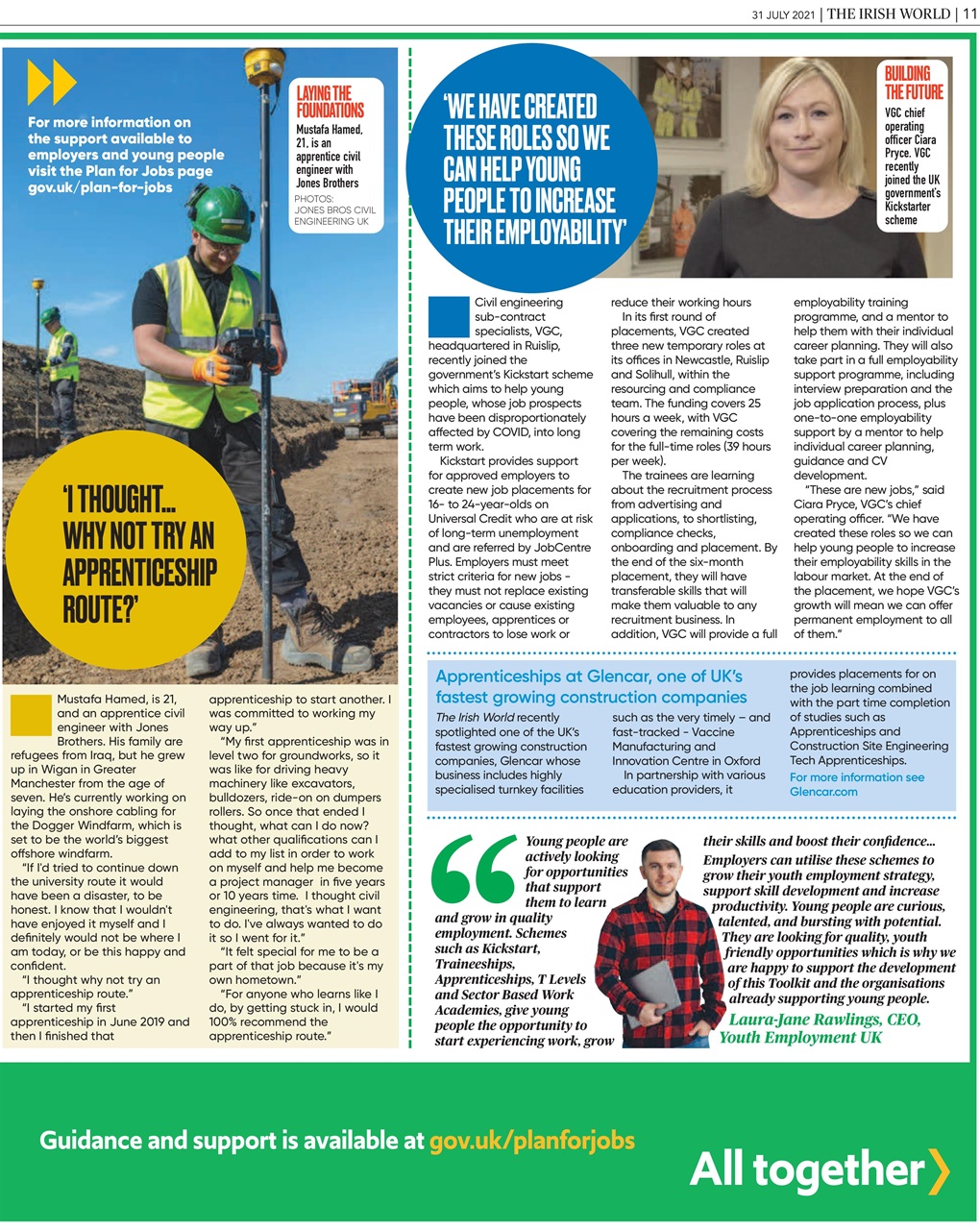 Irish World Preview Pages