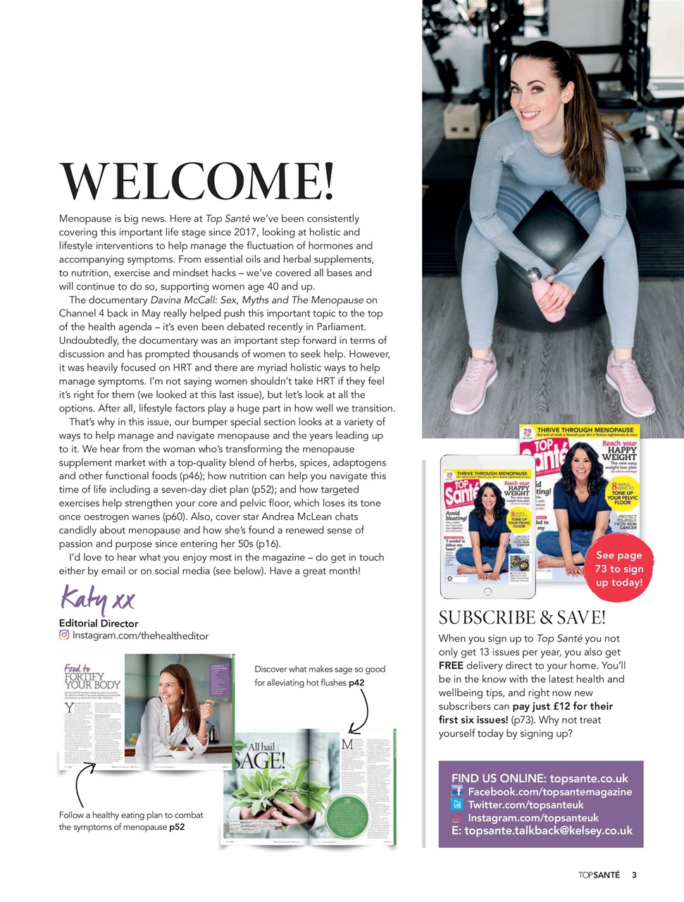Top Sante Preview Pages