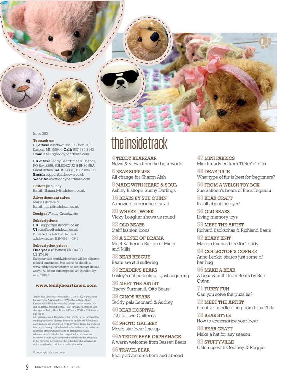 Teddy Bear Times Preview Pages