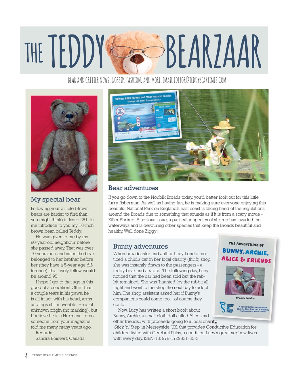 Teddy Bear Times Preview Pages