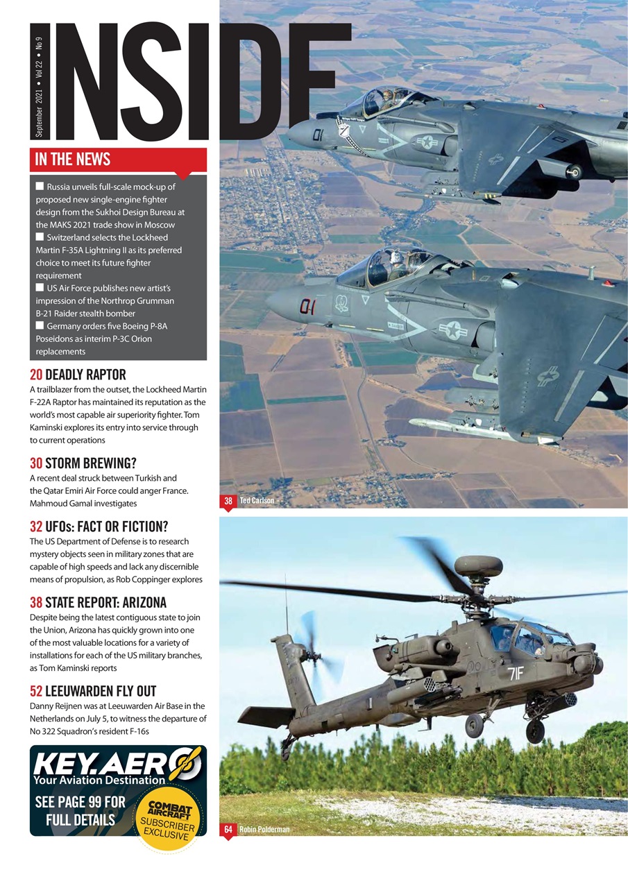 Combat Aircraft Journal Preview Pages