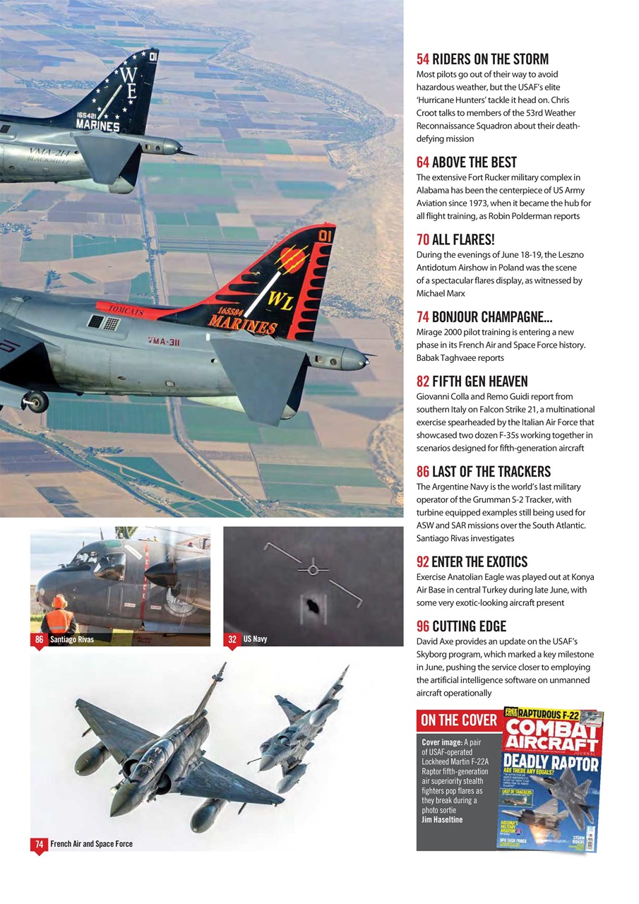 Combat Aircraft Journal Preview Pages