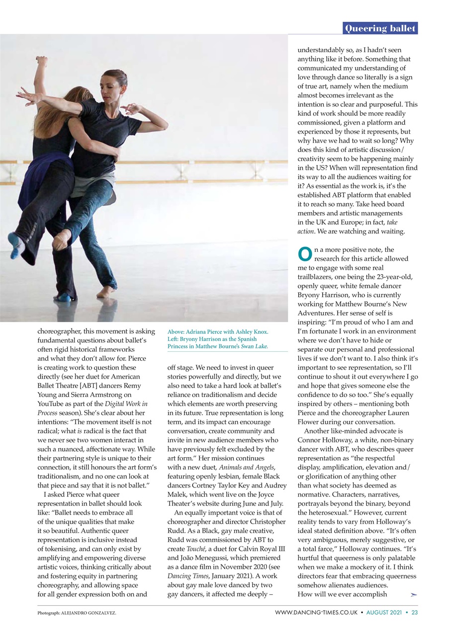 Dancing Times Preview Pages