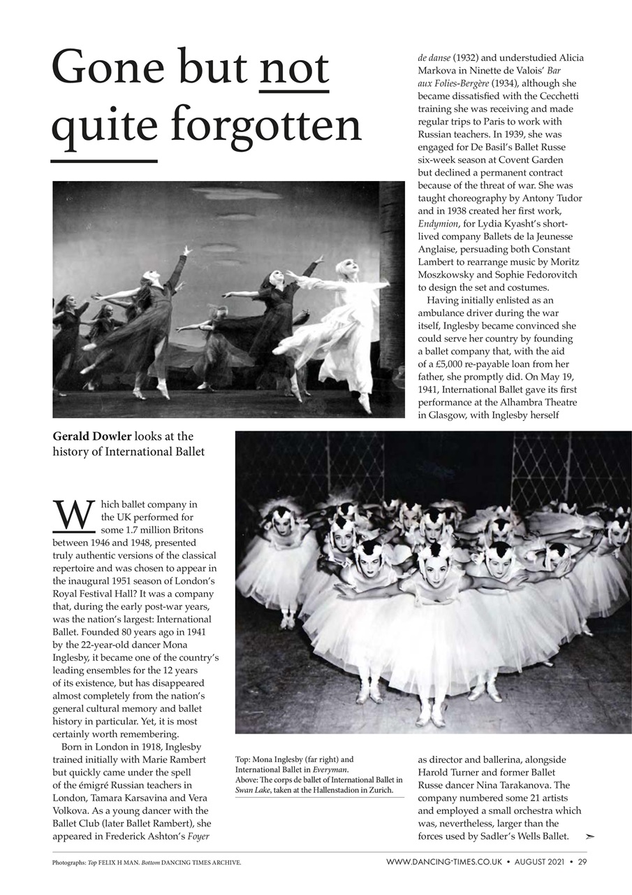 Dancing Times Preview Pages