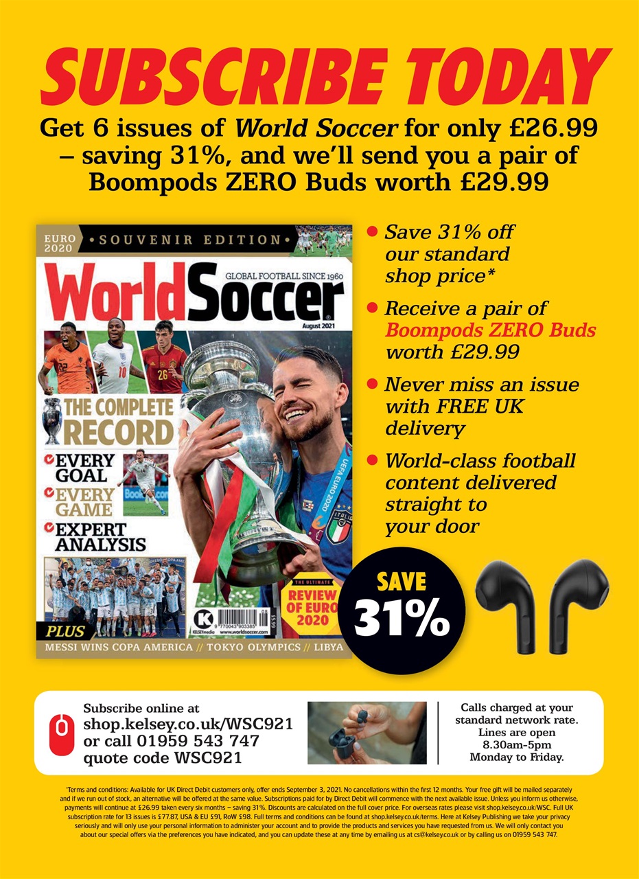 World Soccer Preview Pages