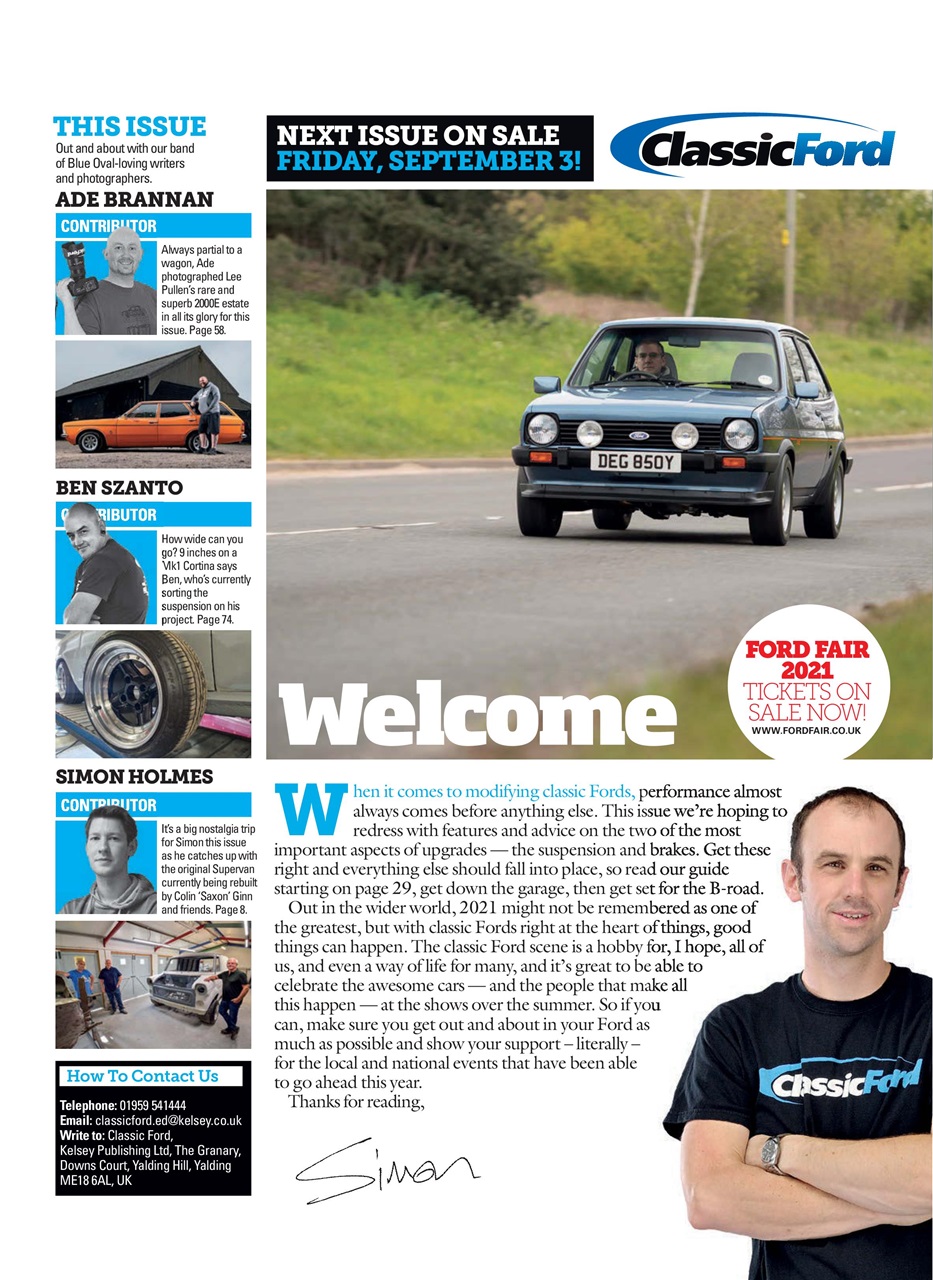 Classic Ford Preview Pages