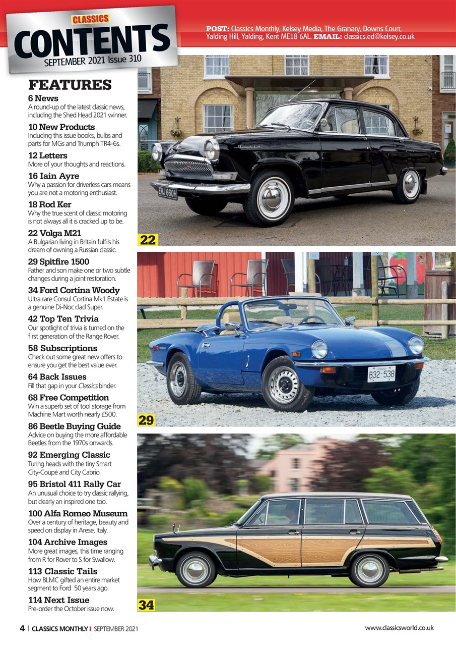 Classics World Preview Pages