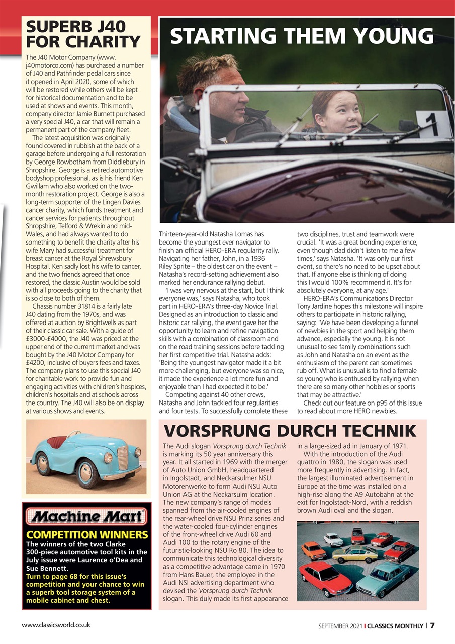 Classics World Preview Pages