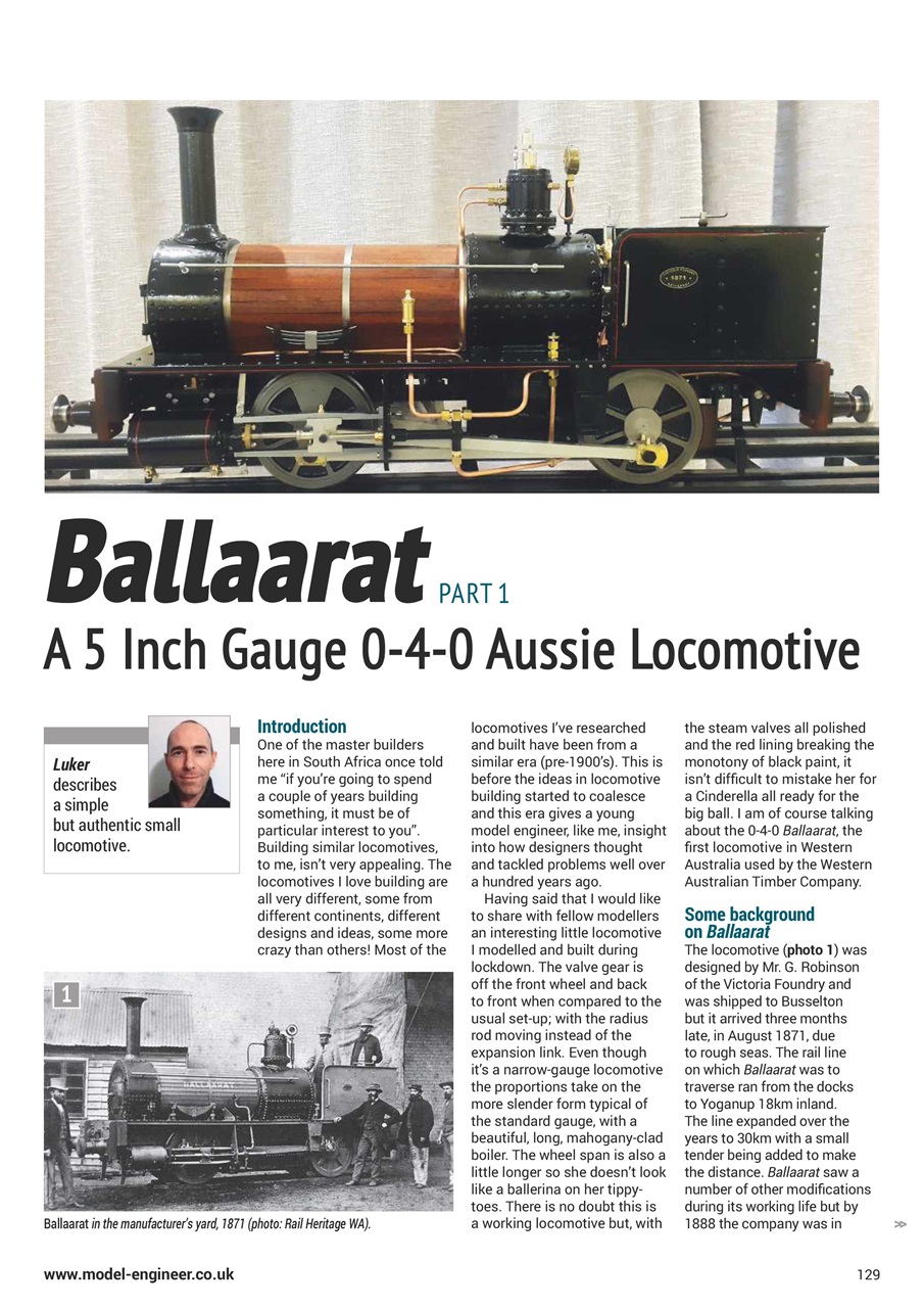 Model Engineer Preview Pages