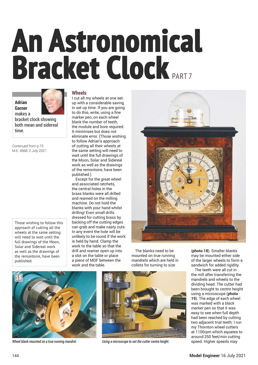 Model Engineer Preview Pages