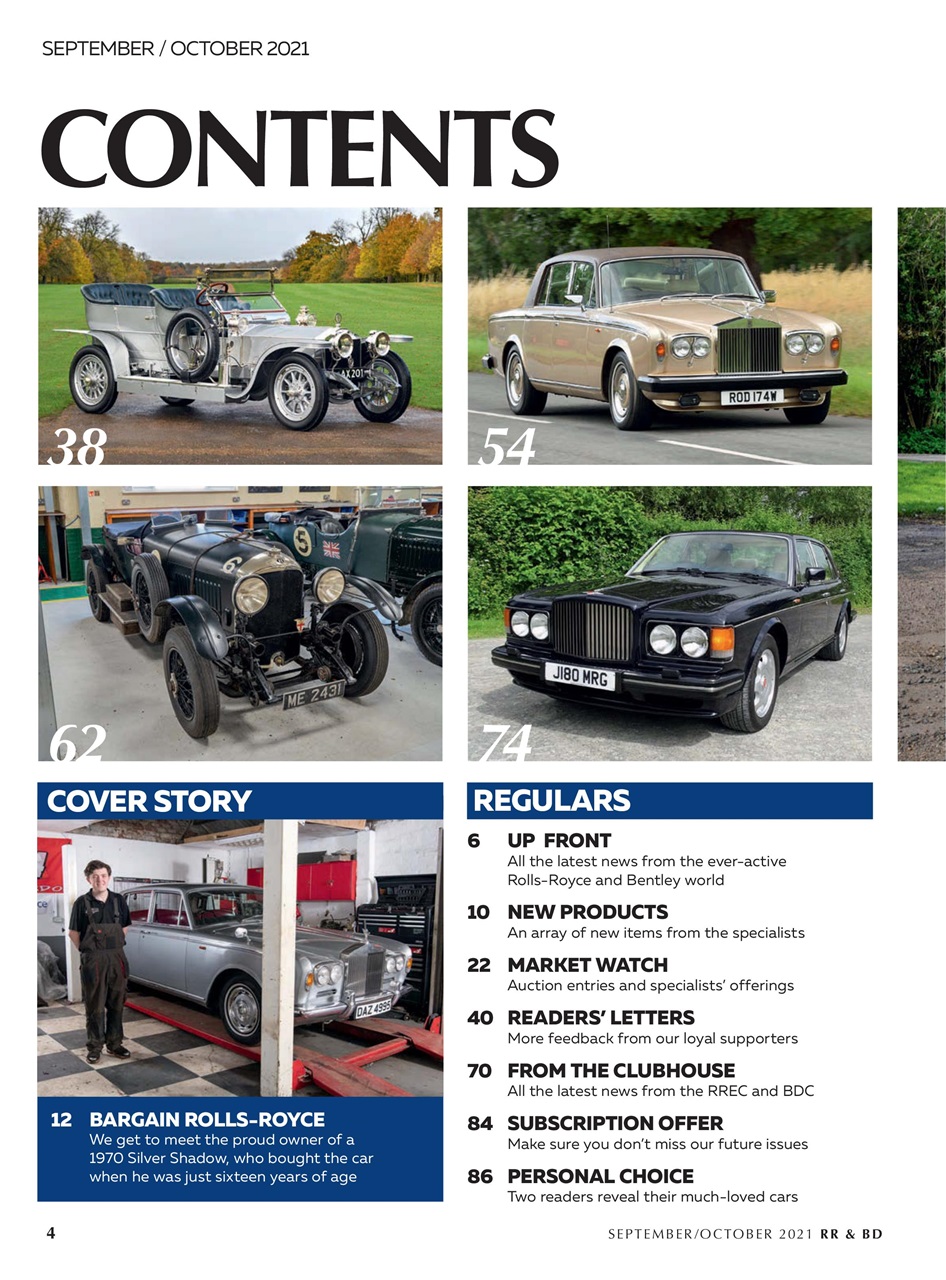 Rolls-Royce & Bentley Driver Preview Pages